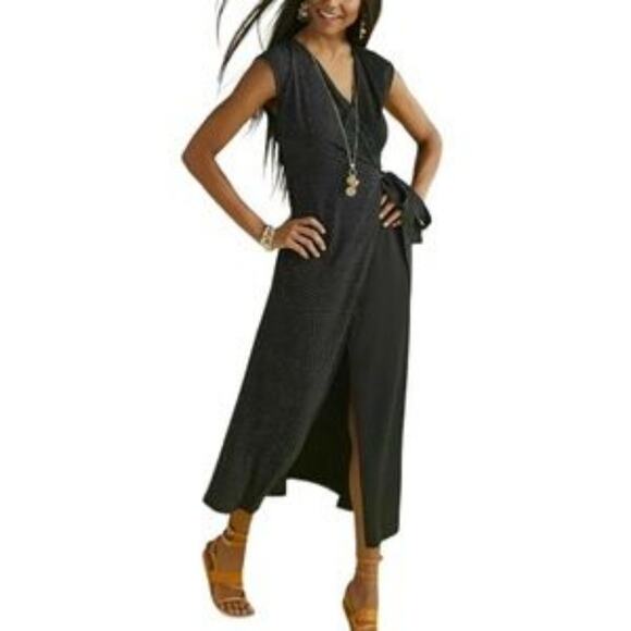 Cabi Disco Polka Dot Wrap Dress Tie Waist Limited Edition, M - Picture 2 of 7